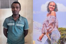Photo collage of Ken Kimathi Gichunuku alias Sultan and Seth Nyakio